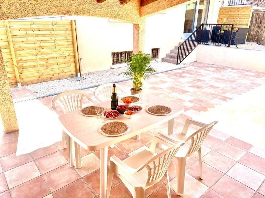 L'Evasion - Climatise - Jardin - Plage - Jacuzzi Perpiñán Exterior foto